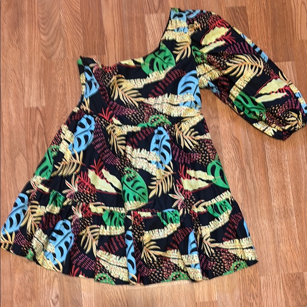 Forever 21 Tropical Print Dress